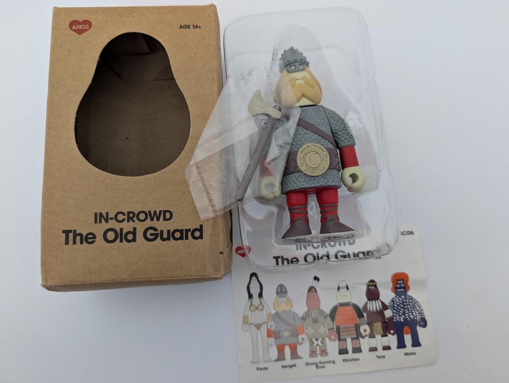 Amos Novelties In-Crowd "The Old Guard" Hengist Vinyl Figure James Jarvis Rare